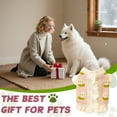 thumbnail image 7 of GASTROPOD Dog Sweater,Pink and White Splicing Dog Clothes,Lettuce Hem Knit Autumn Winter Warm Small Dog Clothes,Style2, 7 of 7