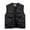 Black, variant on Men's Utility Safari Fishing Vest Big & Tall 2024 Summer Outdoor Hiking Travel Cargo Vests Jacket with Multi-Pockets