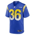 thumbnail image 2 of Men's Nike Charles Woods  Royal Los Angeles Rams Game Jersey, 2 of 6