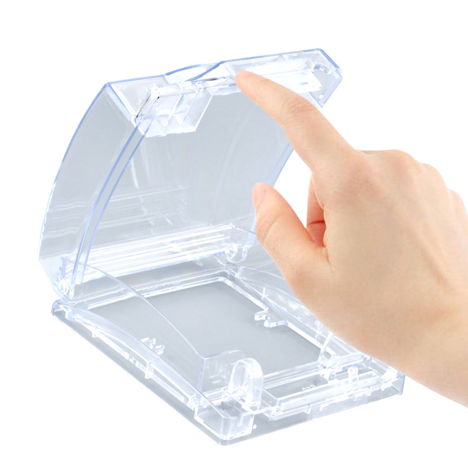 86 Type Wall Switches Cover Splashproof Box Outdoor Socket Waterproof Box Dustproof Plastic Electrical Outlet Cover