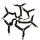 thumbnail image 3 of 2 uds correas de soporte para sábanas, pinzas para sábanas entrecruzadas ajustables banda elástica sábana ajustable sujetar tirantes pinzas, 3 of 5