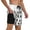 Black, variant on Mens Field Hockey Swimming Trunks with Compression Liner Beach Quick Dry Swim Shorts