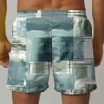 thumbnail image 5 of SnZhen Swim Under $15 Mens Swimming Trunks Men's Summer Loose Beach Shorts Pocket Swimming Pants, 5 of 6