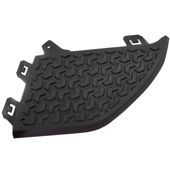 Bumper Step Pad Compatible with 2019-2022 GMC Sierra 1500 Chevrolet Silverado Left Driver Black