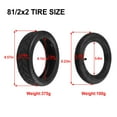 8.5" Air Filled Tireinner Tube And Tire Replacement Wheel for Electric