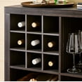 thumbnail image 3 of (2 pack) Better Homes & Gardens Bottle Storage Insert for Cube Organizers, Tobacco Oak, 3 of 8