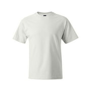 Hanes Beefy Cotton T-Shirt Mens Outfit Tee Color White Small