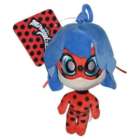 Miraculous Ladybug (2021) Zag Heroez Plush w/ Keychain Clip