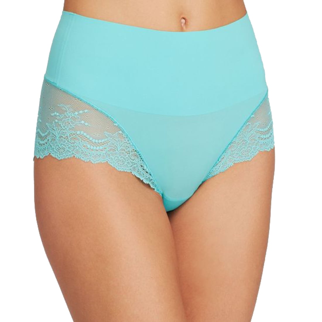 Spanx Undie-tectable Lace Hi-Hipster Panty, SP0515, Turkish Mint