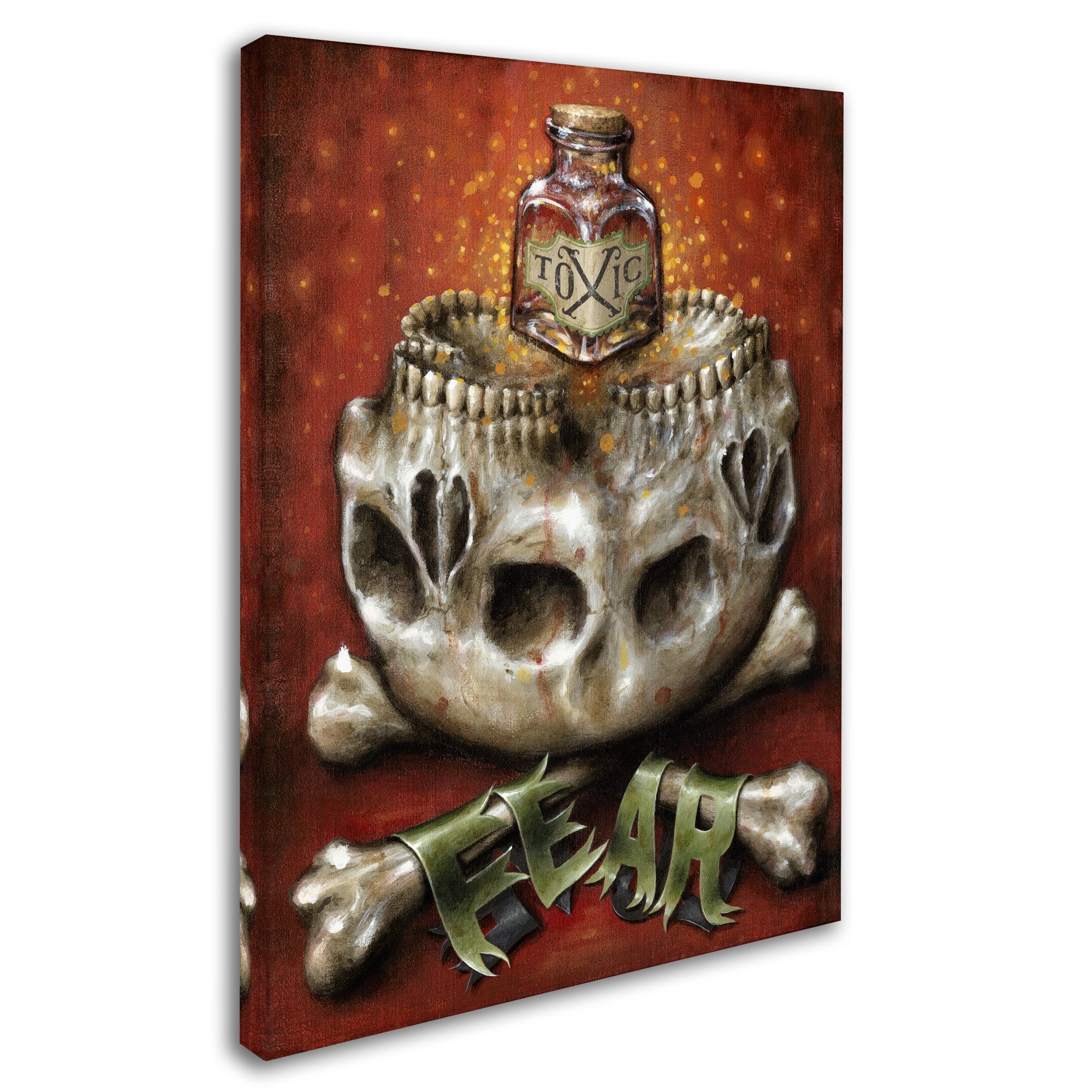 Trademark Fine Art 'Toxic' Canvas Art by Jason Limon