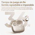 thumbnail image 4 of Realme Buds Clip Earbuds Auriculares Bluetooth Audífonos Deportivos Clip-on Inalámbricos Baja Latencia 45ms IP55 Dual Device, Dorado, 4 of 7