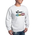 thumbnail image 4 of CafePress - Retro Trailer Just Hitched Sweatshirt - Crew Neck Sweatshirt, 4 of 5