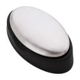 thumbnail image 2 of Kitchen Stainless Steel Soap Odor Removing Hand Soap Fishy Smell Remover Large Ovals Metal Soap, 2 of 6
