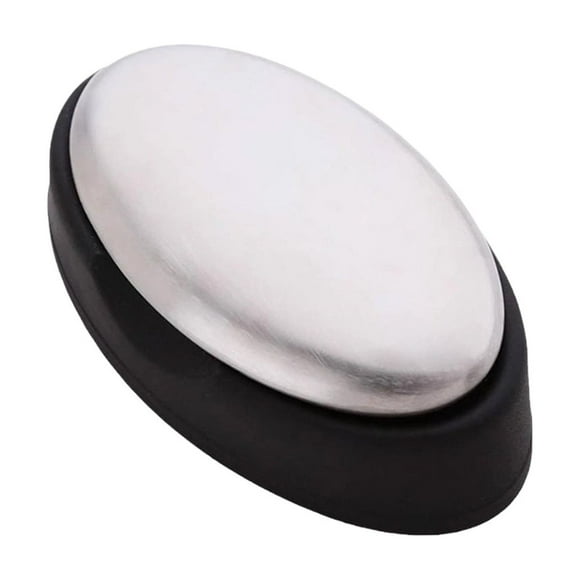 Stainless Steel Soap With Odor Removing Function, Reusable Material, Easy To Clean And Multipurpose Use For Hands And Kitchen Utensils, 1-Piece