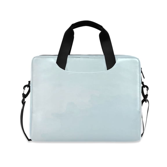 16inch Laptop Briefcase, Business Laptop Bag with Detachable Strap & Padded Compartment, Water-Resistant Polyester,Wathet Blue