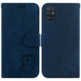 thumbnail image 2 of Compatible with Samsung Galaxy A71 4G Embossed Cute Tiger Flip Folio Wallet Case Card Pocket Holder Cover, 2 of 5