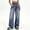 #H-Sky Blue, variant on ZHYou Wide Leg Jeans for Women Baggy Loose High Waist Pleated Vintage Washed Casual Palazzo Denim Pants for Ladies,Light Blue,Size XS
