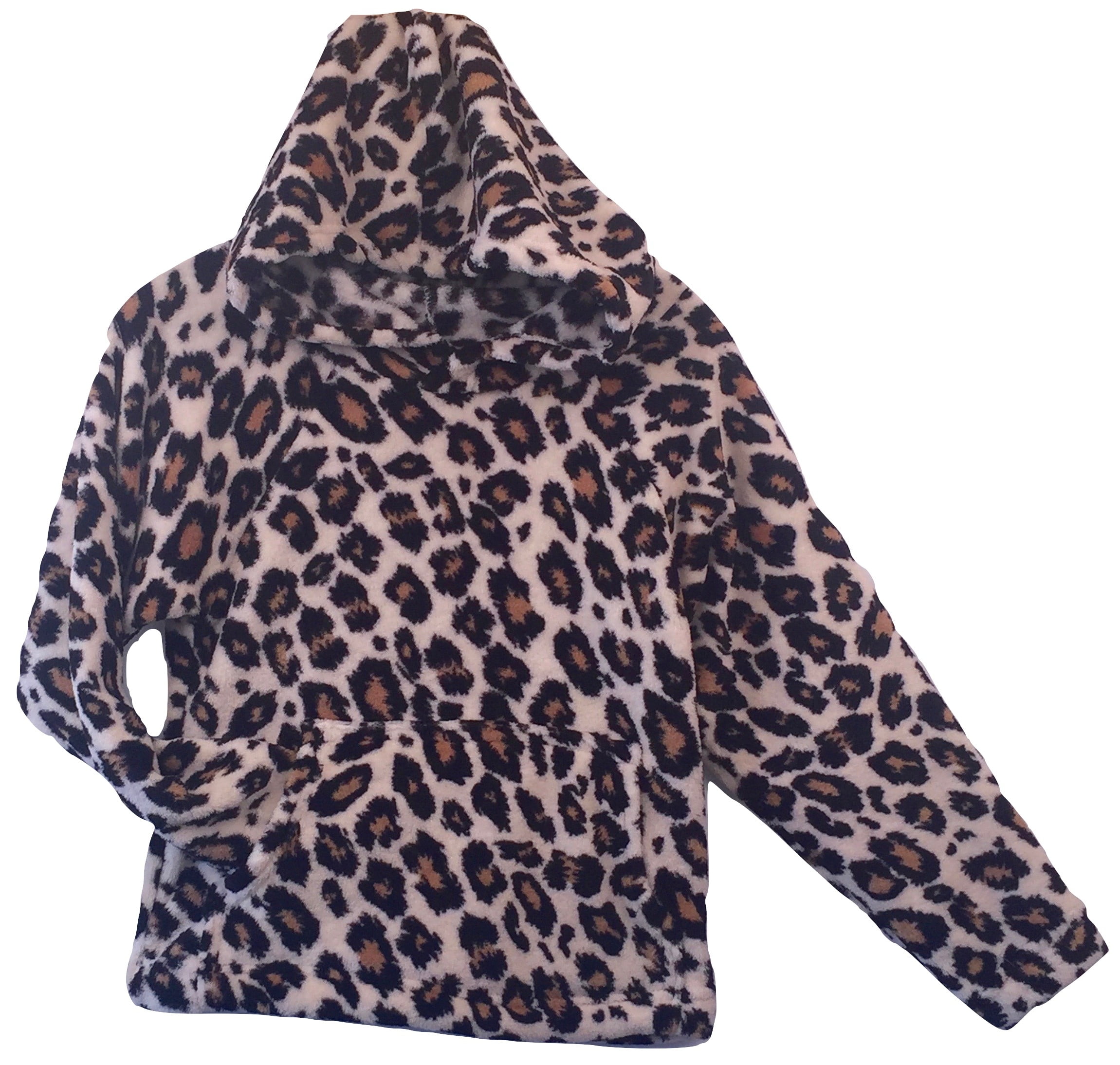 Made with Love and Kisses Kids Fuzzy Plush Pajama//Loungewear Sleep Hoodie