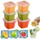 thumbnail image 1 of 2.2IN Ice Cube Tray Water Bottle, 6 Pack Silicone Ice Trays with Lid for Freezer, Easy-Release Silicone Stackable Flexible Safe Ice Stick Trays for Ch, 1 of 5