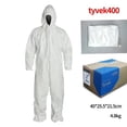 thumbnail image 2 of Ropa protectora desechable de a prueba de polvo Ropa de aislamiento kusrkot Ropa protectora desechable, 2 of 8