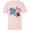 Soft Pink, variant on Disney Princess Frozen Anna & Marshmallow Wake-Up! - Short Sleeve T-Shirt for Kids - Customized-White