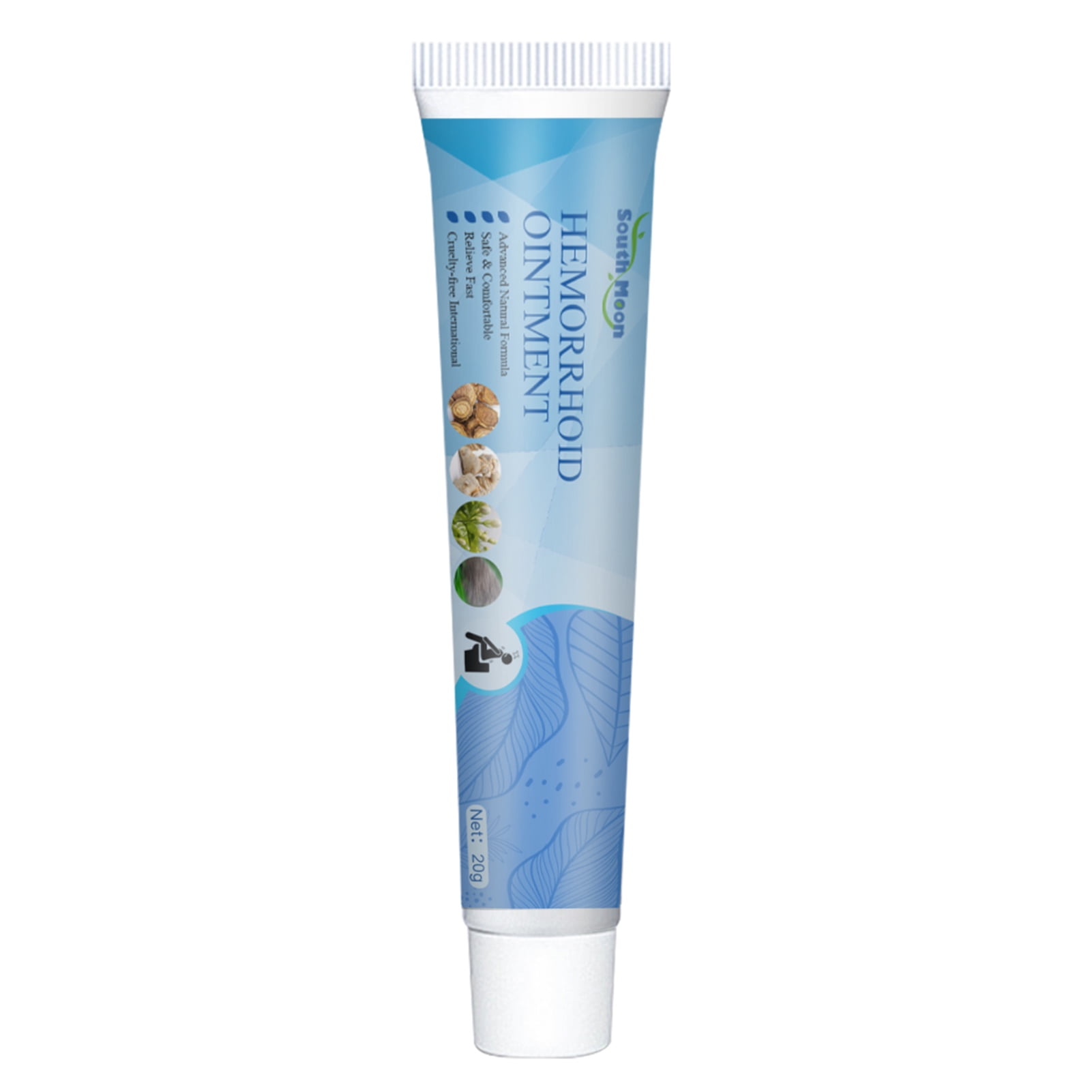 South Moon 20g Hemorrhoid Ointment Natural Formula Secure Comfortable Quick Soothing  Swelling Itching