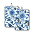 thumbnail image 7 of Yayeee Pot Holders Kitchen Heat Resistant with Pocket 7"x9.8" Cotton Oven Cooking Hot Pads, Blue Floral Pattern, 7 of 7