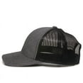 thumbnail image 5 of Outdoor Cap MBW-800CB Chambray Platinum Series Mesh Back Cap-Heathered Black/Black, 5 of 8