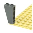 thumbnail image 5 of Bloques de construcción de pendiente invertida 2x1x3 compatibles con 2449 piezas técnicas para ensamblar partículas de pendiente invertida, ladrillos MOC, juguetes, 5 of 5