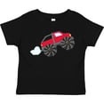 thumbnail image 3 of Inktastic Red Monster Truck Action Boys or Girls Toddler T-Shirt, 3 of 5