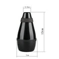 thumbnail image 2 of BESTYASH Straight Trumpet Mute in Black ABS Plastic with Anti-Disturbance Design for Quiet Playing, 2 of 8