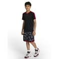 thumbnail image 4 of AND1 Boy's Athletic Motion Performance Short Sleeve T-Shirt, Sizes 4-18, 4 of 5