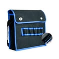 thumbnail image 4 of Bolsa de herramientas de lona, organizador de herramientas, bolsa de herramientas de electricista para construcción de jardineros pequeño, 4 of 9