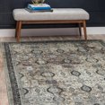 thumbnail image 5 of CAMILSON Machine Washable Rug Distressed Vintage Area Rugs Stain and Water Resistant Traditional Bohemian Indoor Carpet (9x12 2007-Olive), 5 of 8
