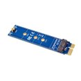 thumbnail image 4 of Graflsoa PCIe to M.2 NGFF NVME SSD Adapter Card for Firmware Testing, Blue/Green, Compatible with PCIe x4/x8/x16 Slots, No Performance Impact, Supports PCIe x4/x2 Protocol SSDs, 4 of 6