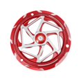 thumbnail image 3 of Protector de ventilador de motor de motocicleta, carcasa protectora, decoración de reparación, diámetro de 14,5 cm, cubierta giratoria de aleación de rojo, 3 of 8