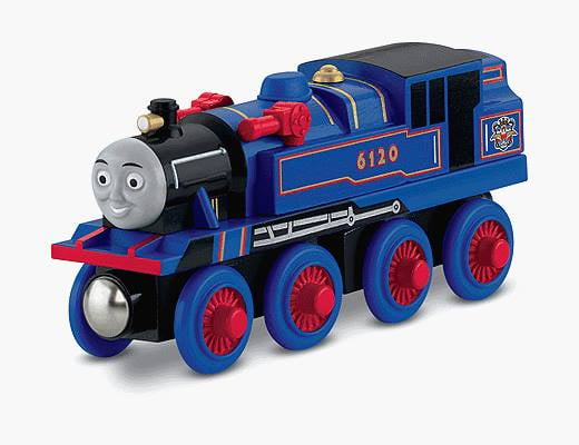 belle wooden train