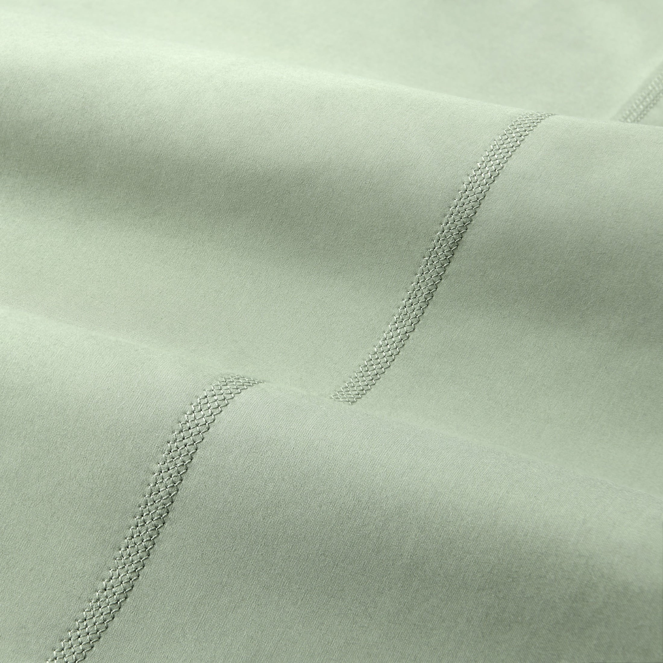 Wamsutta 1846 400 Thread Count Desert Sage Egyptian Giza Cotton Percale Pillow Cases, Queen (2 Count)