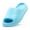 Blue, variant on Kids Cloud Slides Slippers for Girls Boys, Pillow House Sandals Toddler Non-Slip Soft Comfy Quick Drying Indoor Slides Bathroom Shower Thick Sole Casual Outdoor Slipper