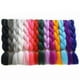 thumbnail image 4 of Women Jumbo Crochet Braiding Ombre Color Synthetic Kanekalon Hair Extensions, 4 of 4