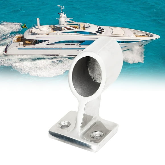 Rail Stanchion Stainless Steel Sliver Lightweight Marine Hand Rail Stanchion Boat Hand Rail Stanchion For Outdoor Boating