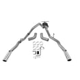 thumbnail image 2 of Flowmaster Exhaust System Kit 817505 Force II Cat Back System; Stainless Steel; With Muffler; 3 Inch Pipe Diameter; Dual Exhaust With Dual Exit; Rear/Side Exit, 2 of 4