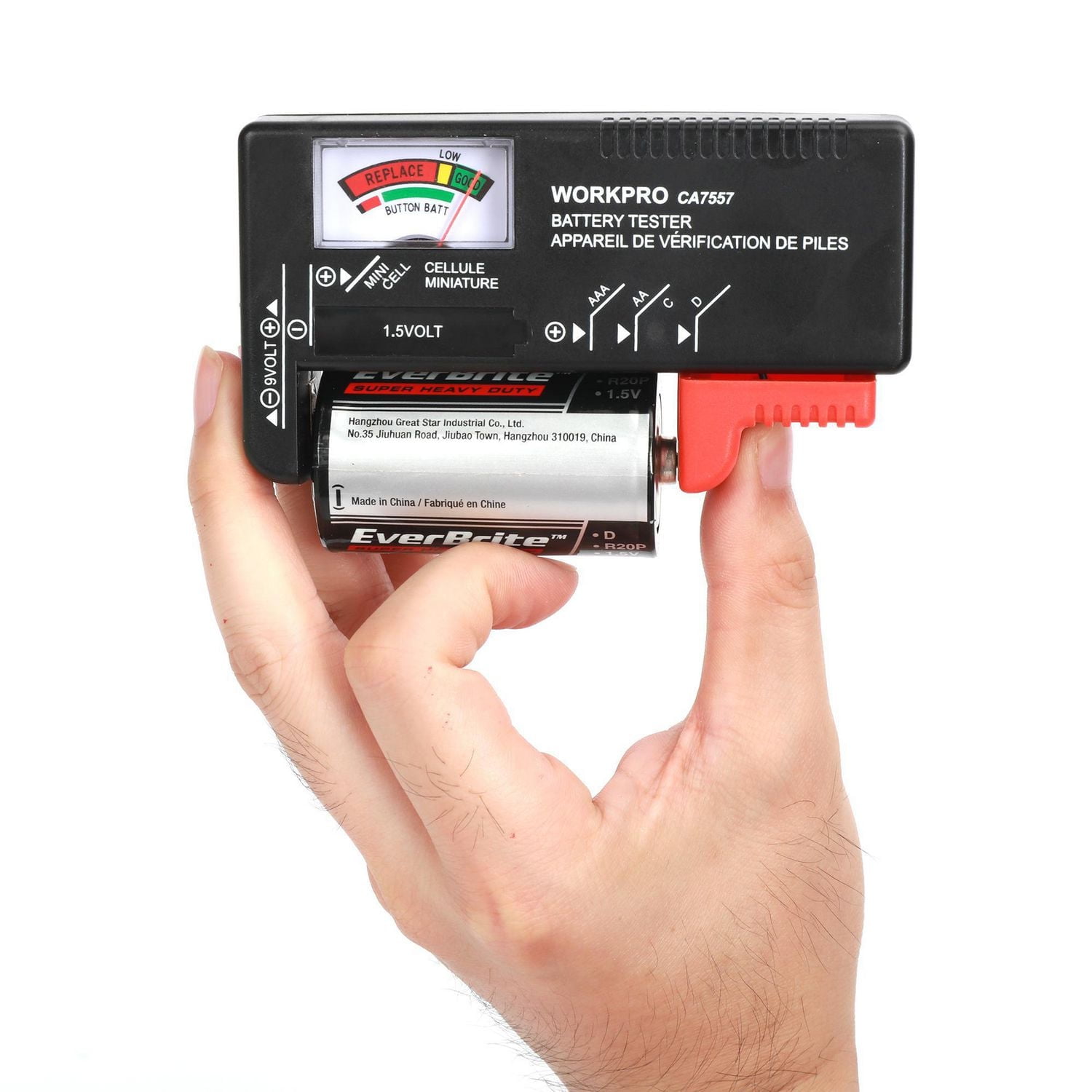 WorkPro Battery Tester