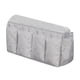 thumbnail image 2 of Organizador de reposabrazos de sofá Macarena bolsa de almacenamiento gris, 2 of 8