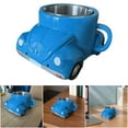thumbnail image 3 of Yucurem Coffee Cup Tea Cup Car Shaped Coffee Mug Creative Coffee Cup Novelty Drinkware For Men (Blue), 3 of 9