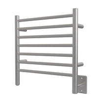 Amba Products 21.25" Stainless Steel Small Brushed 7 Bar Towel Warmer