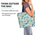 thumbnail image 2 of Fotbe Dogs Bolsa Tote Estética de Lona con Estampado para Mujer - Bolsa Reutilizable de Hombro Casual para Vacaciones, Compras, Trabajo y Gimnasio, 2 of 8