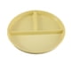thumbnail image 2 of Platos divididos, 3 secciones, reutilizables, a prueba de , ligeros, duraderos, para niños, vajilla para bebés, vajilla para entrenamiento, cena, amarillo Macarena Placa de compartimento, 2 of 8