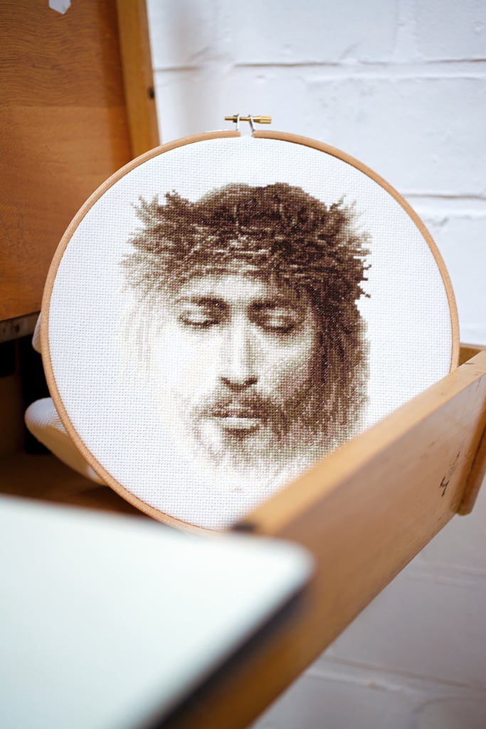 Vervaco Counted Cross Stitch Kit Jesus PN-0145795