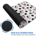 thumbnail image 6 of Long Mouse Pads for Desk,White Cow Bow Cloud Pattern Desk Mats on Top Of Desks, Desk Mouse Pad Extra Large with 3mm Non-Slip Base and Stitched Edge for Gaming,Office,Work,Home 31.5"x15.7", 6 of 6